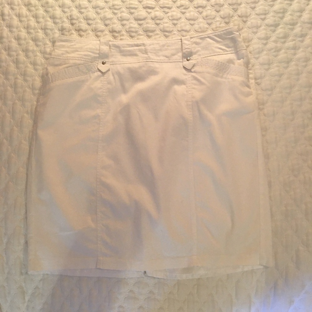 NWOT High Waisted White Skirt Size 18W